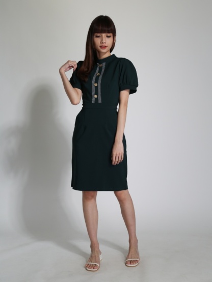 High Waist Side Tie Up With Pocket Long Pants 24285