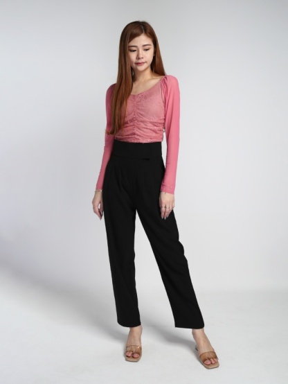 Lace Long Sleeve Top 20811