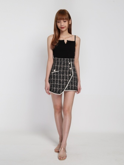 A Line Wrap China Style Short Pant 19964