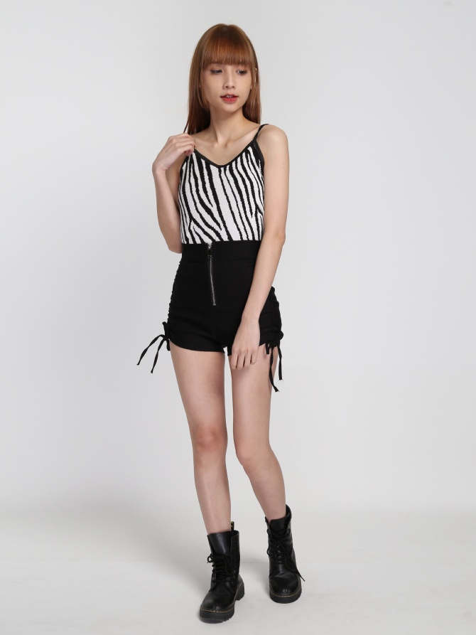 Strap Zebra Top 21077