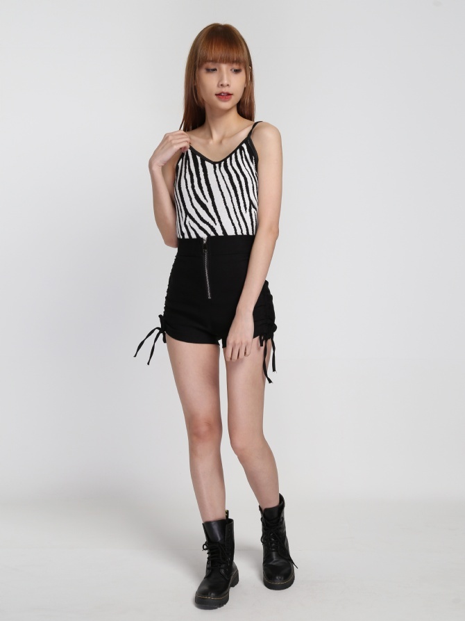 Strap Zebra Top 21077