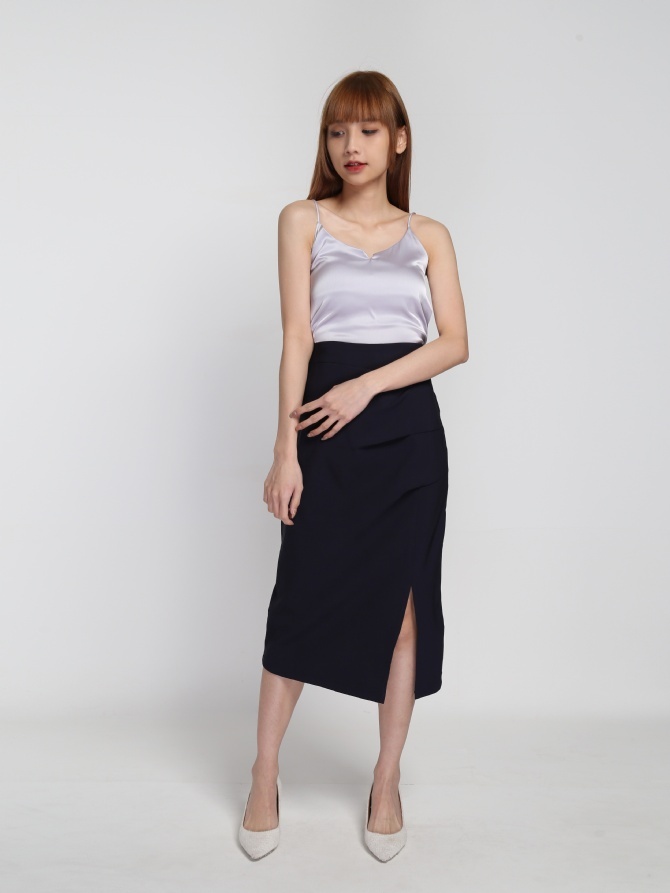 Formal Side Split Skirt 21719