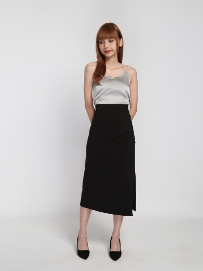 Formal Side Split Skirt 21719