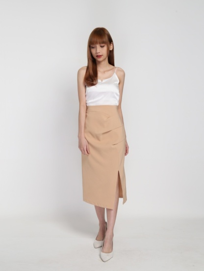 Formal Side Split Skirt 21719