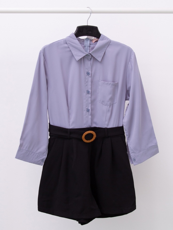 Two Tone Formal Jumpsuit 15384