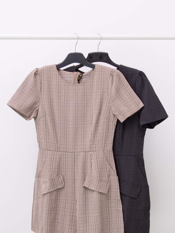 Plaid Jumpsuit 15485