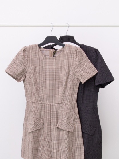 Plaid Jumpsuit 15485