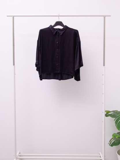 Formal Collar With Front Button Top 15521