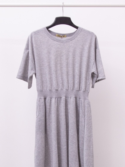 Baisc Plain Dress 15641