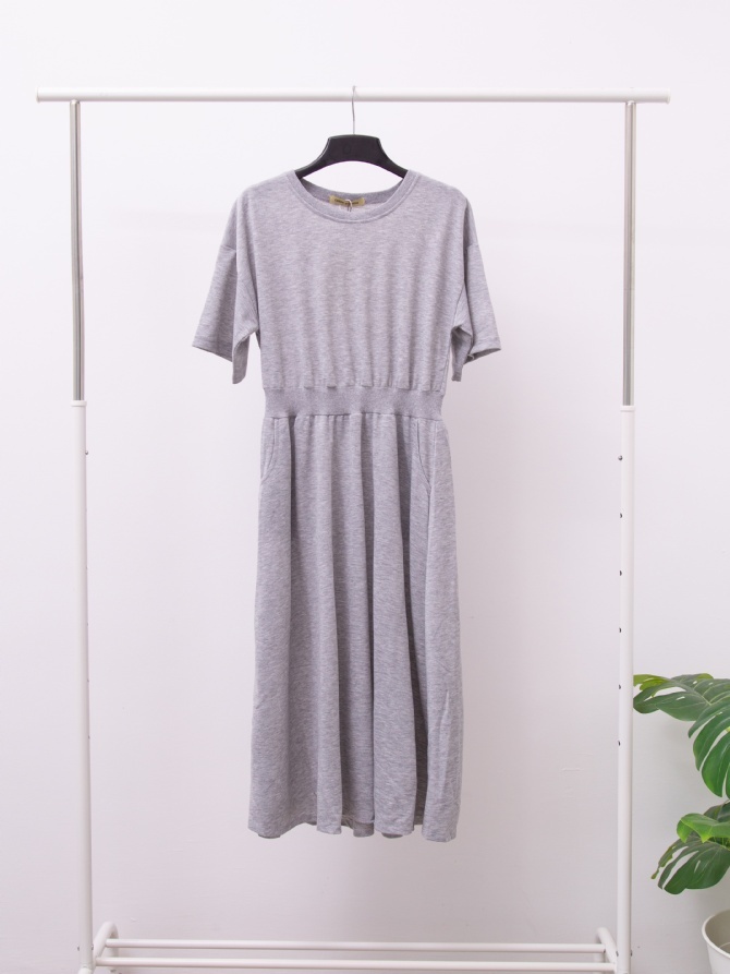 Baisc Plain Dress 15641