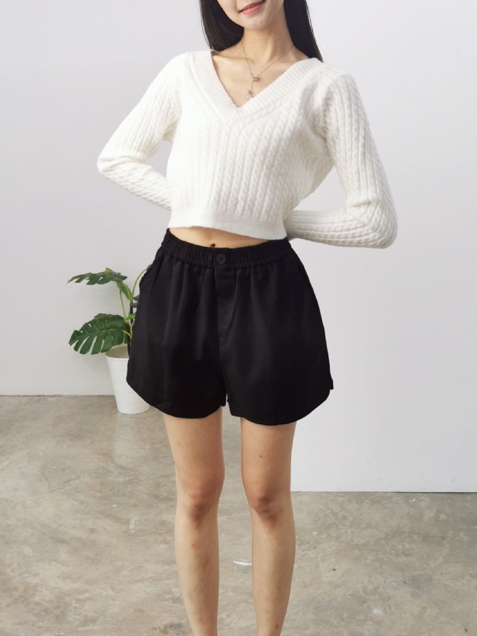 Elastic Waist Short Pant 24733