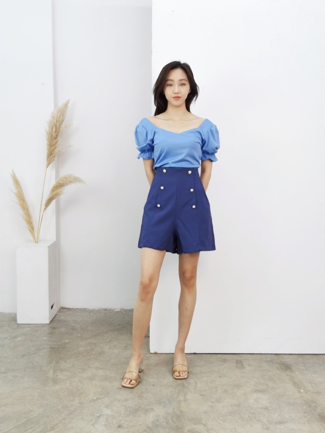 Puff Sleeve Top 16231