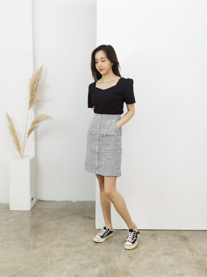 Formal Short Sleeve Top 16226