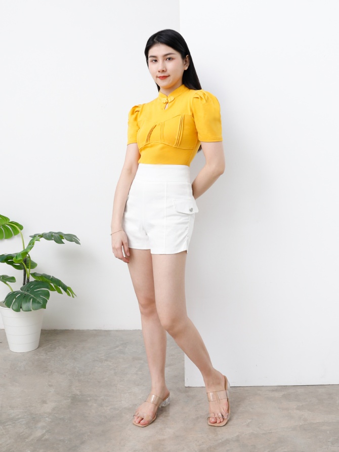 Cheongsam Front Hole Top 25120