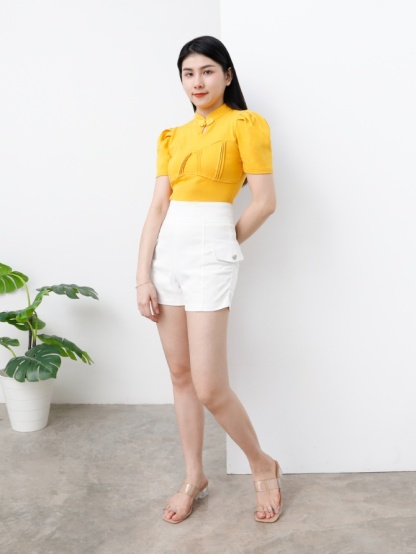 Cheongsam Front Hole Top 25120
