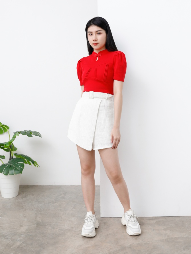 Cheongsam Front Hole Top 25120