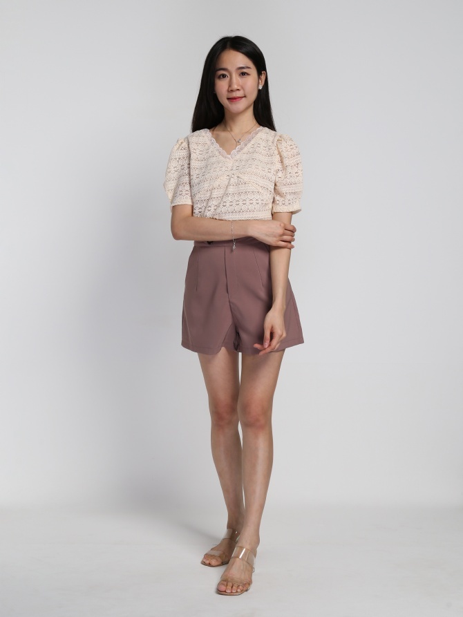 Two Tone Lace Set 16868