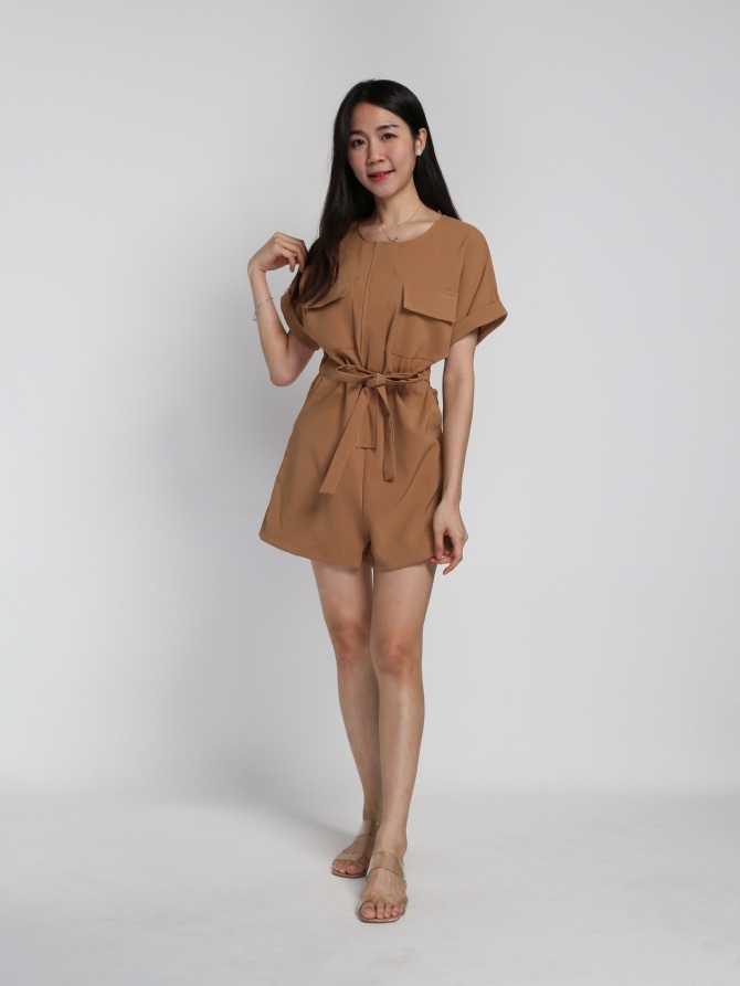 Waist Tie Up Jumpsuit 16882