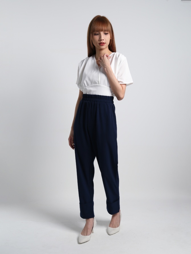 Formal Suit Waist Stretchable Long Pants 20522