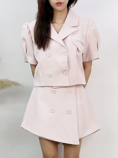 Formal Puff Collar Sets 16303