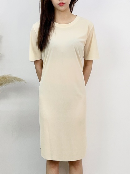 Knitted Stripe Dress 16474