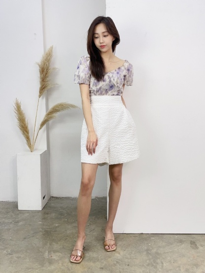 Wave Design Short Pants 16307