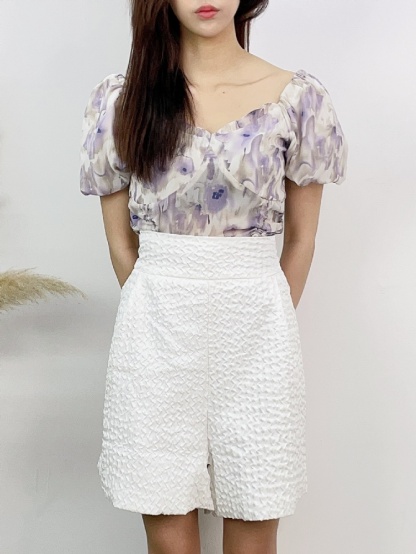 Wave Design Short Pants 16307