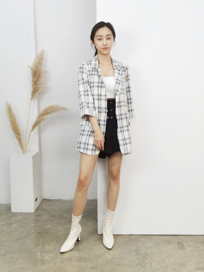 Collar Formal Outerwear 16898