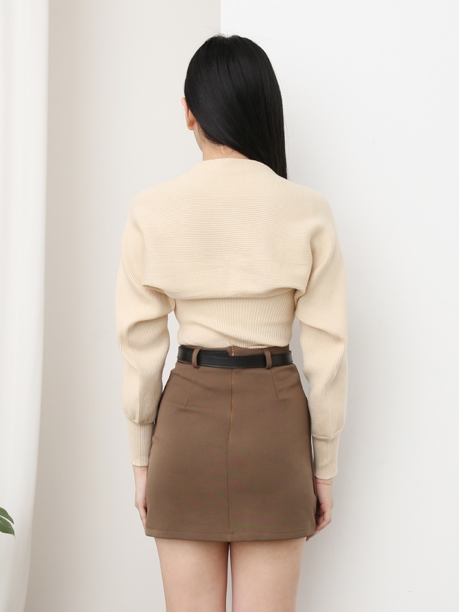 Knitted Fur Two Piece Set 25720