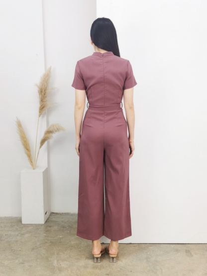Formal With Front Button Jumpsuit 16884