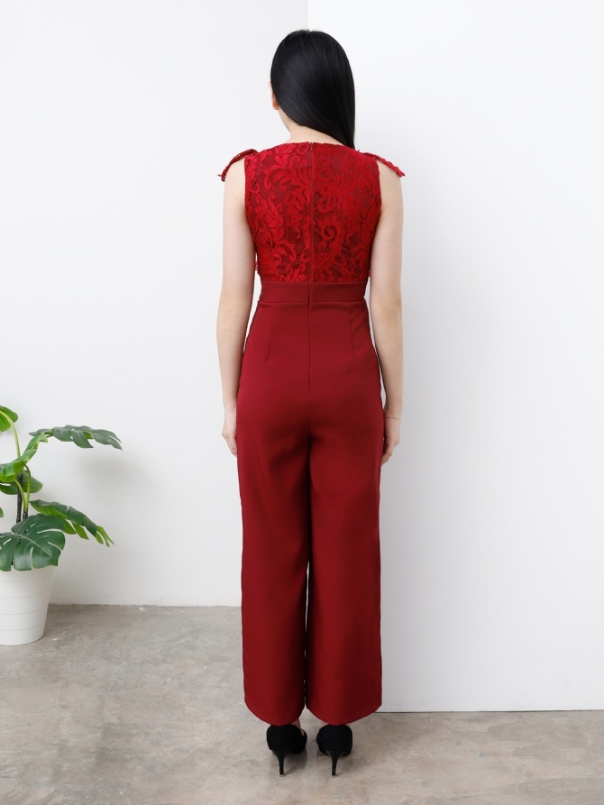 Ruffles Lace Jumpsuit 25140