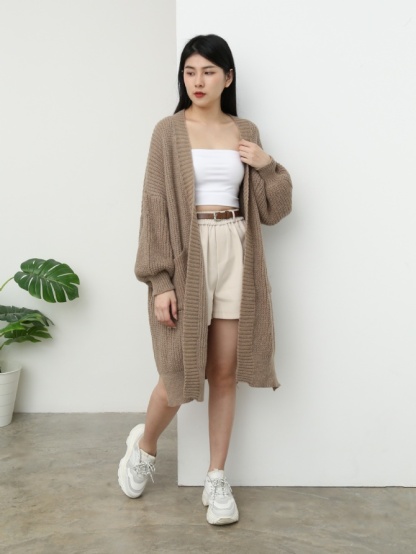 Waist Stretchable With Belt Short Pants 24979