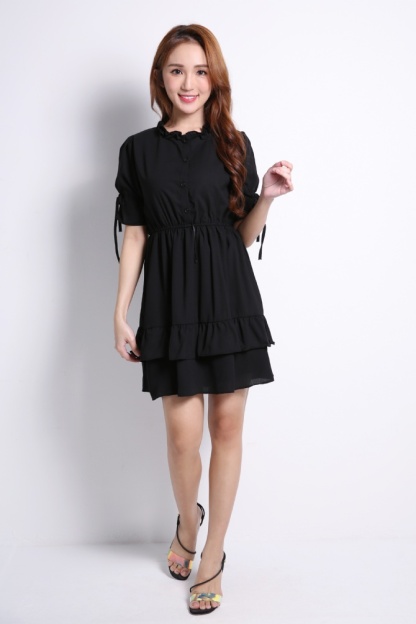 Front Button Dress 9705