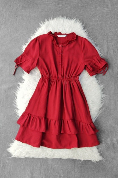 Front Button Dress 9705