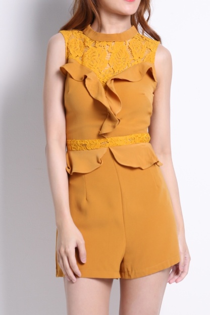 Sleeveless Playsuit 10261