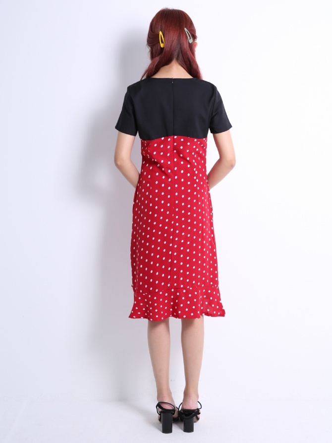 Polka Dot Dress 11121