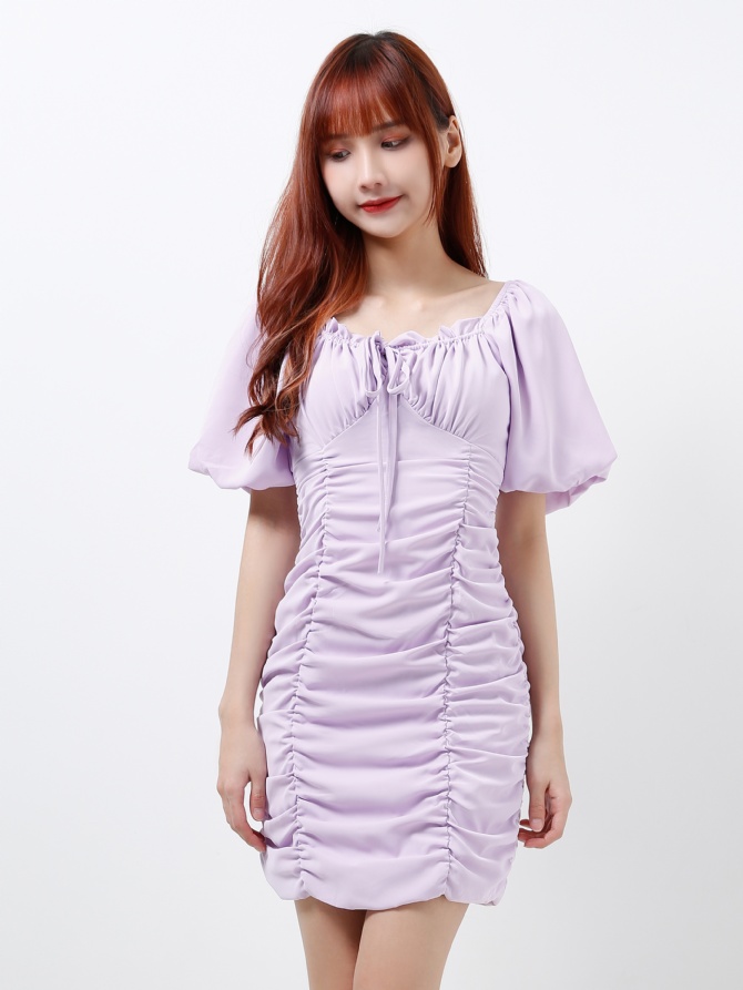 Puff Sleeve Dress 12230