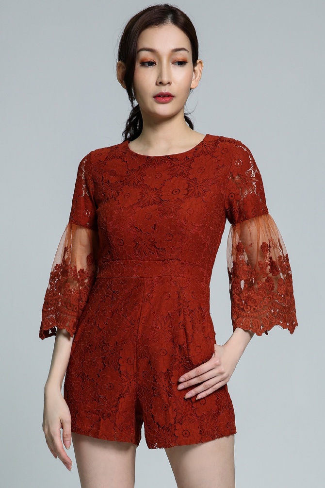 Lace Playsuit 1763