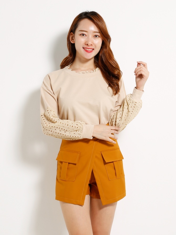 Split Short Pants 13189