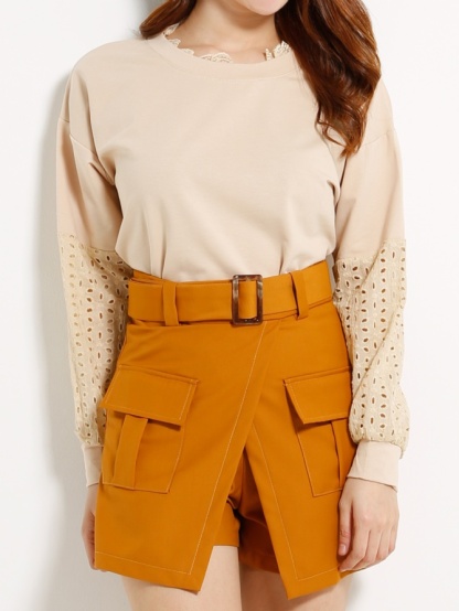 Split Short Pants 13189