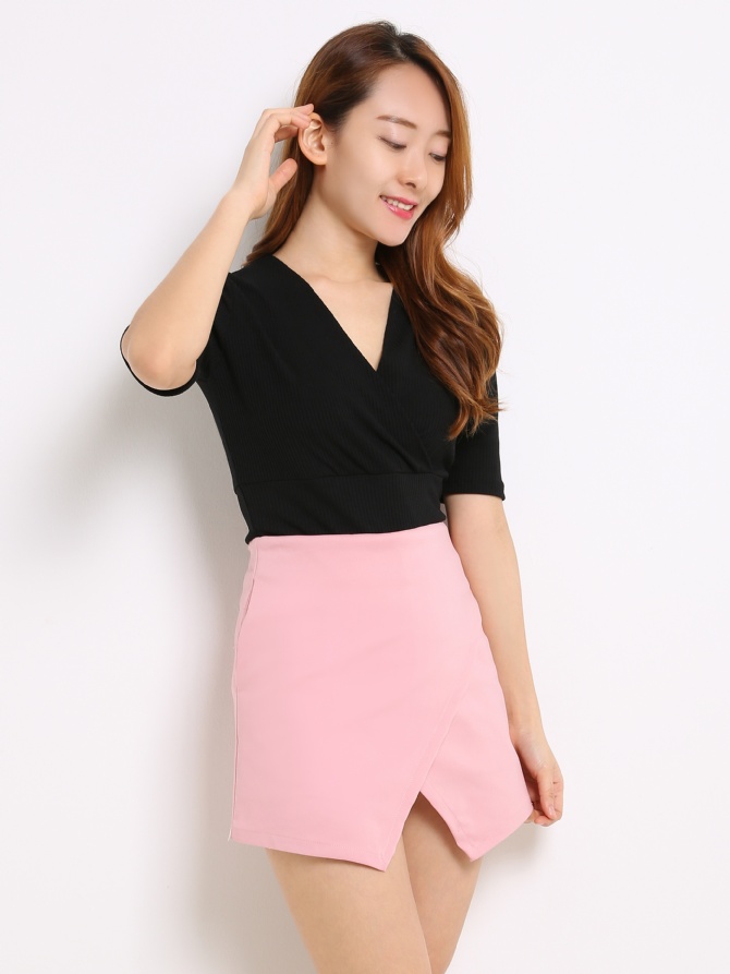 Split Mini Skirt 13893