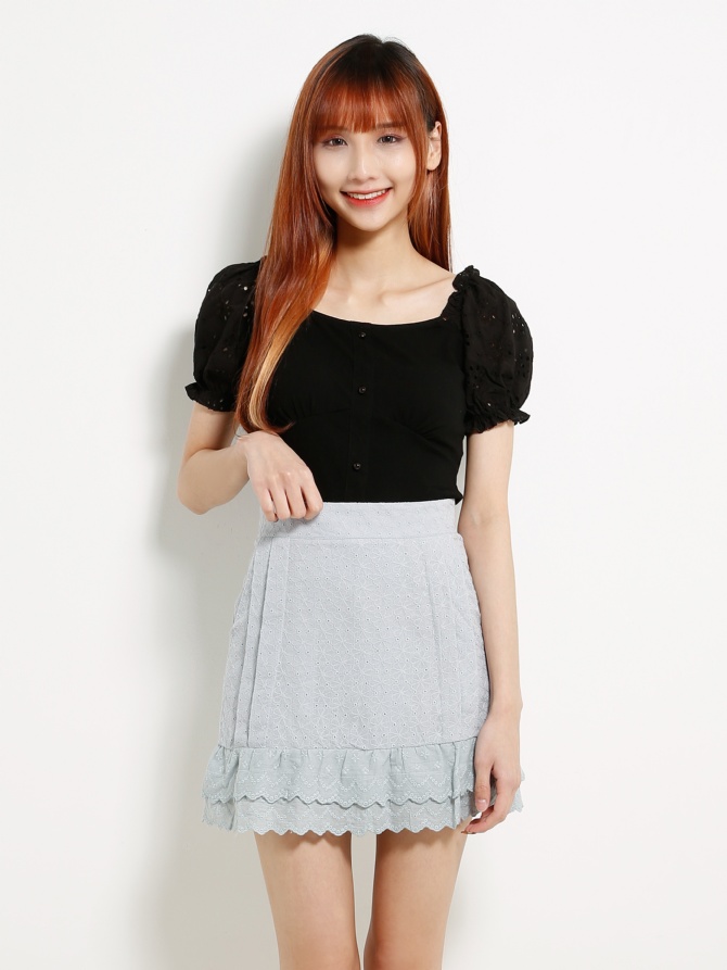 Crochet Layered Skirt 13336