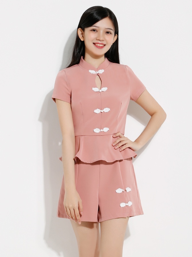 Cheongsam Playsuit 12631