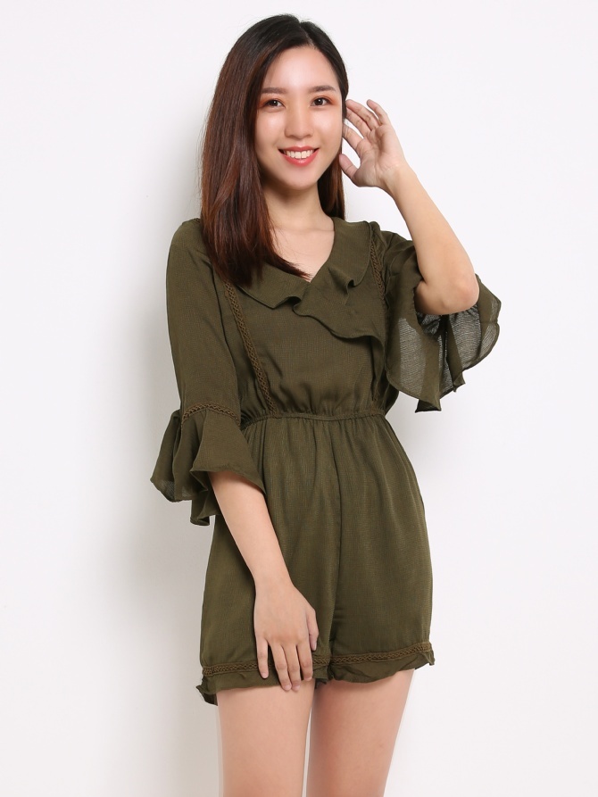 Collar Playsuit 14103