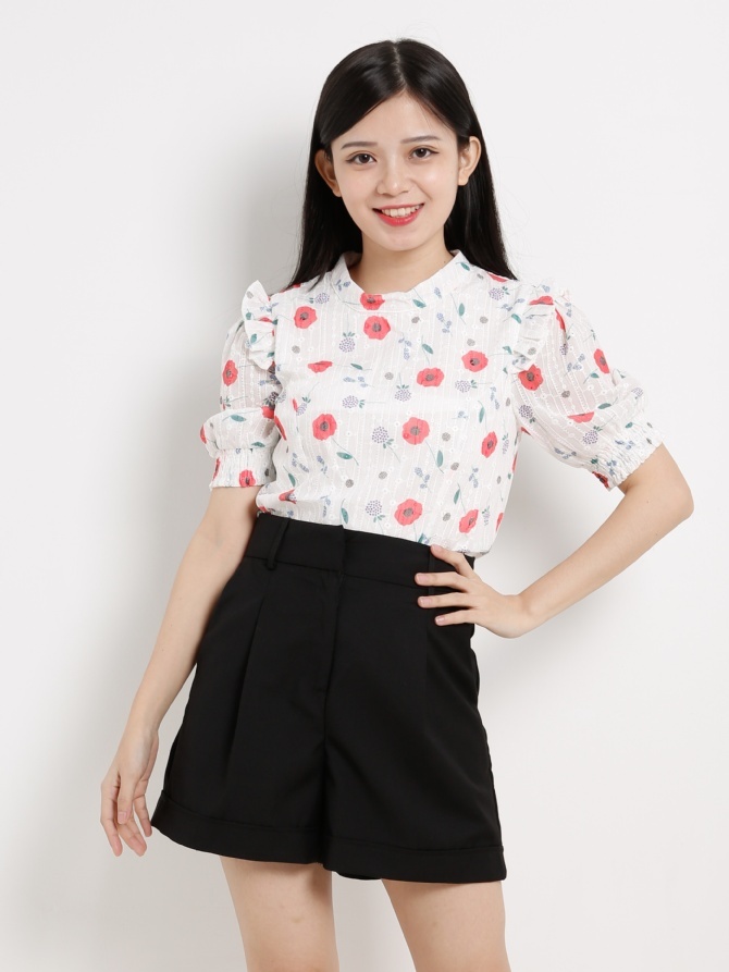 Crochet Floral Top 13432