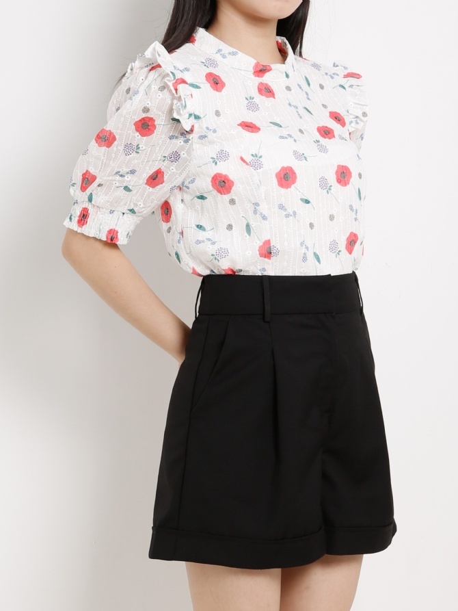 Crochet Floral Top 13432