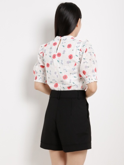 Crochet Floral Top 13432