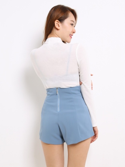 Zip Pocket Short Pants 13463