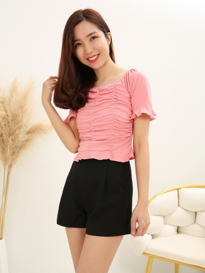 Pleated Top 15691