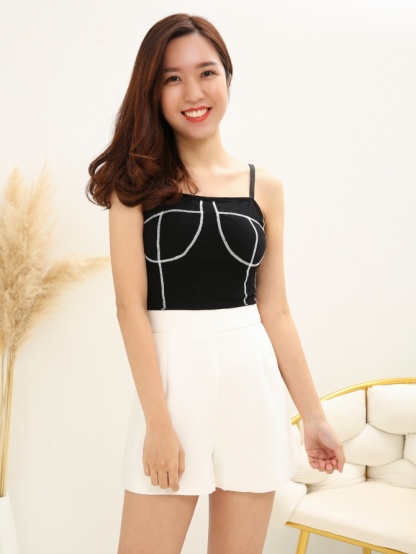 Line Bra Pattern Innerwear 15701